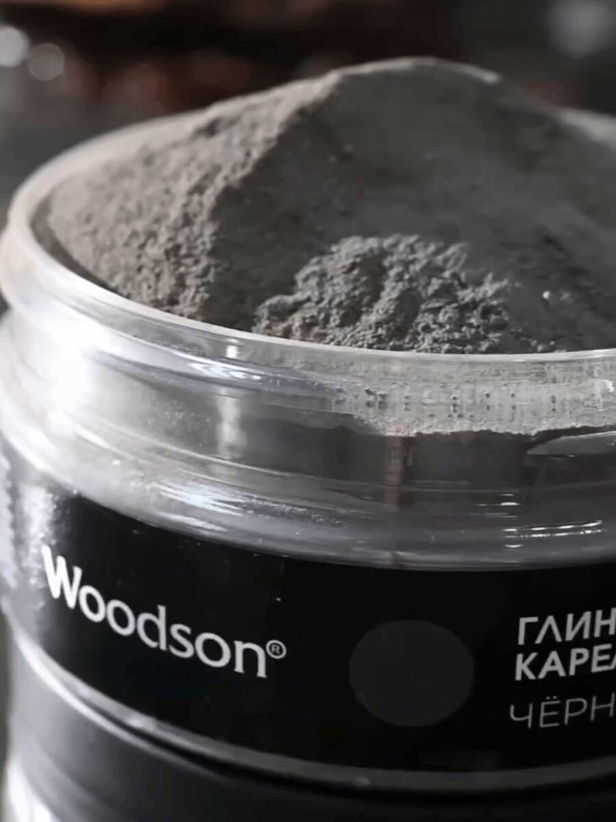 Карельская глина черная — фото 1