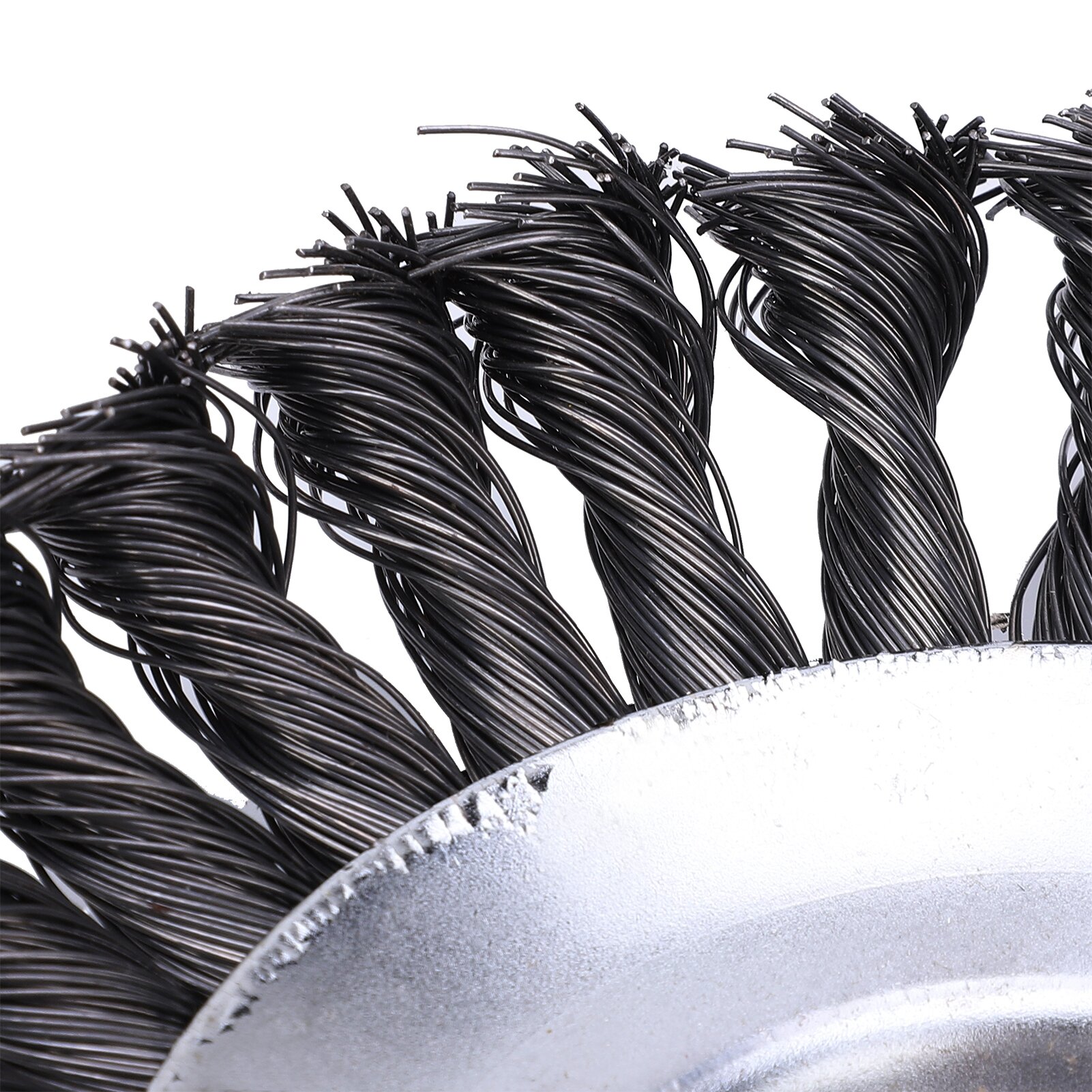 Изображение Wire Wheel газонокосилка садовая трава вращающаяся на прополке щетка промышленные аксессуары