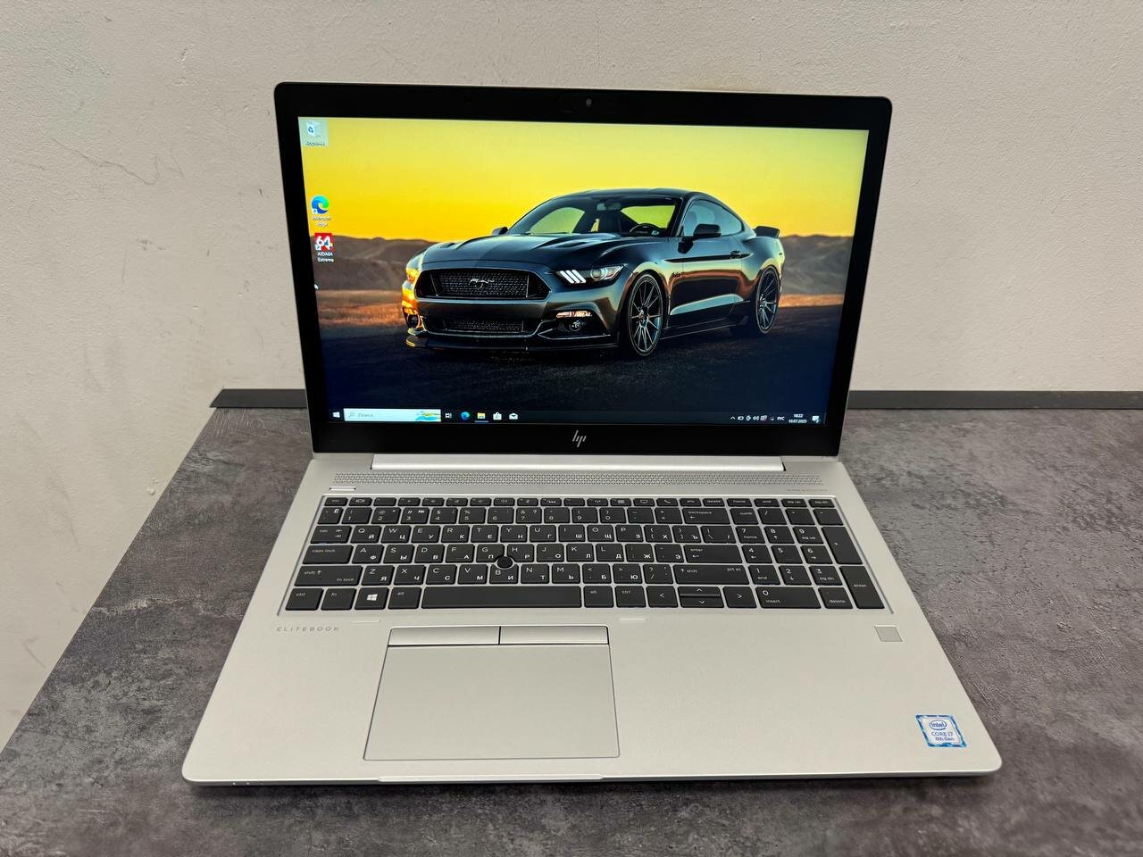 15.6" Ноутбук HP EliteBook 850 G5,1920х1080, Intel Core i7-8550U 1.99 GHz, RAM 8 ГБ, SSD 256 ГБ, Intel UHD Graphics 620 2 Gb