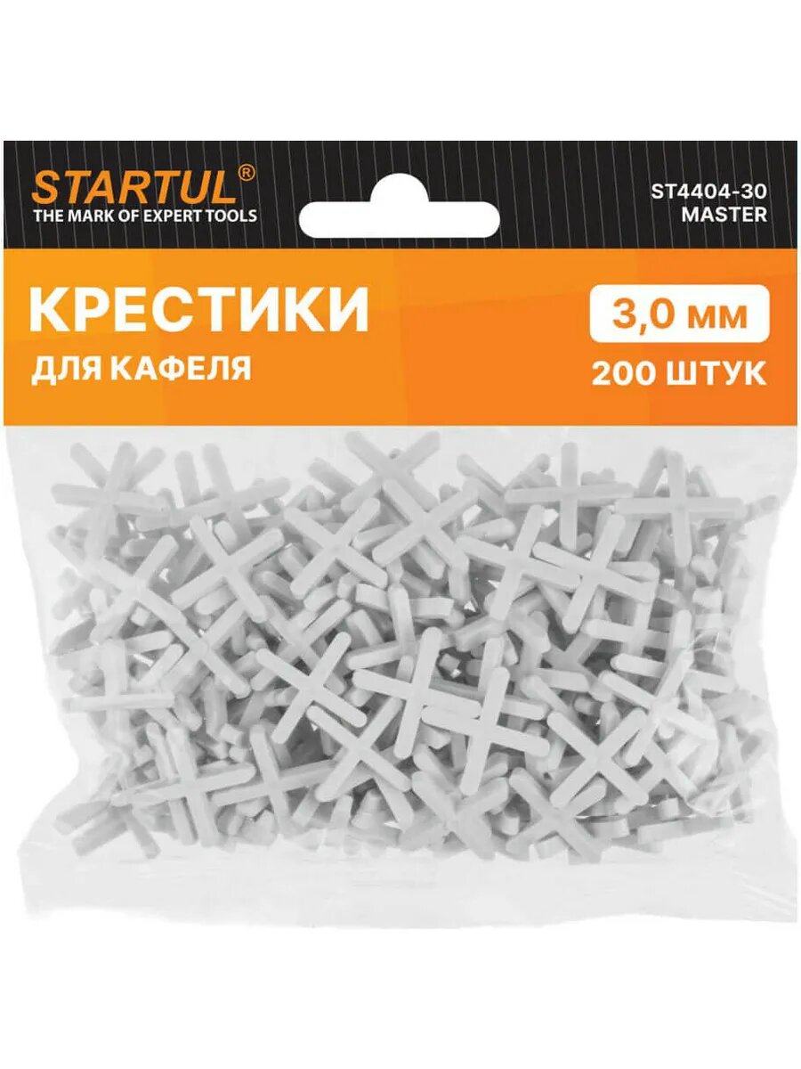 Крестики для плитки 3 мм 200 штук STARTUL MASTER (ST4404-30)