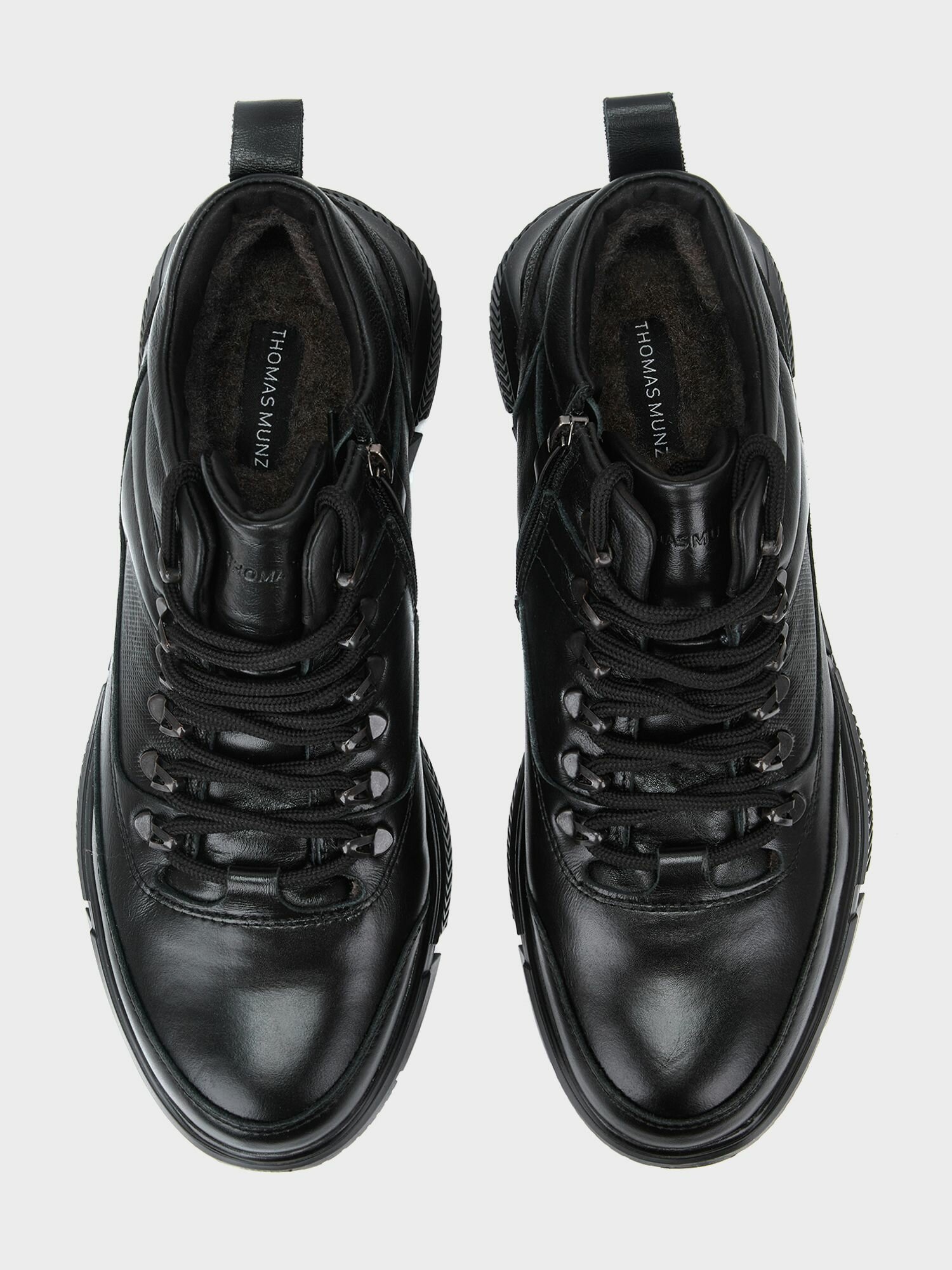 Ботинки дерби Thomas Munz, размер 43, черный