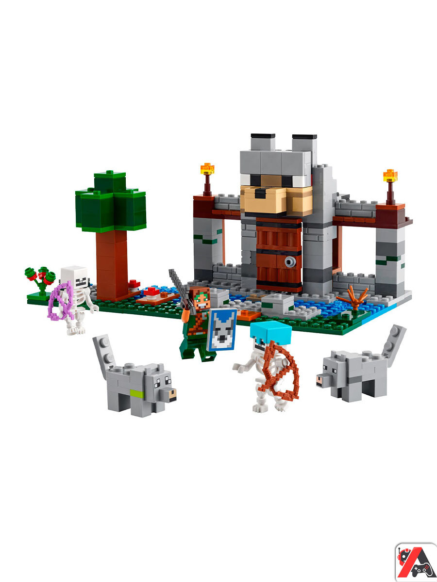 Конструктор Майнкрафт Волчья крепость — фото 1