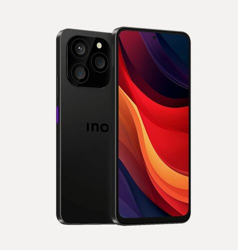 Изображение товара Смартфон INOI A55 Spectre, 5G, 4+8*/128 ГБ, титановый черный