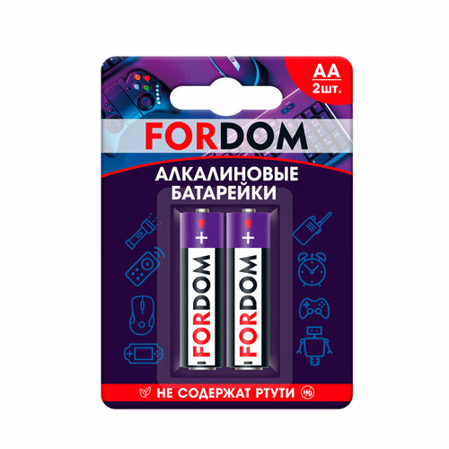 Элементы питания Fordom AA/LR6 2 шт