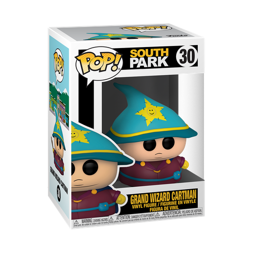 Фигурка Funko POP! South Park: Stick Of Truth-Grand Wizard Cartman 56171, 10 см фигурка funko pop south park – boyband cartman 9 5 см