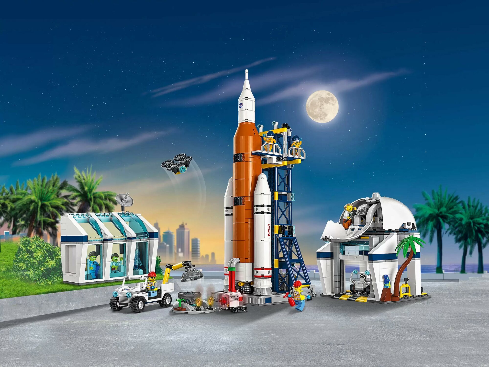 Конструктор LEGO City 60351 "Космодром" - фото №17