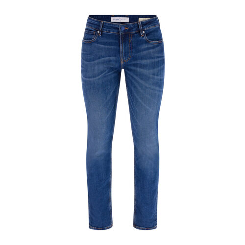Джинсы GUESS, размер 30/32, синий джинсы guess полуприлегающие завышенная посадка стрейч размер 30 32 синий
