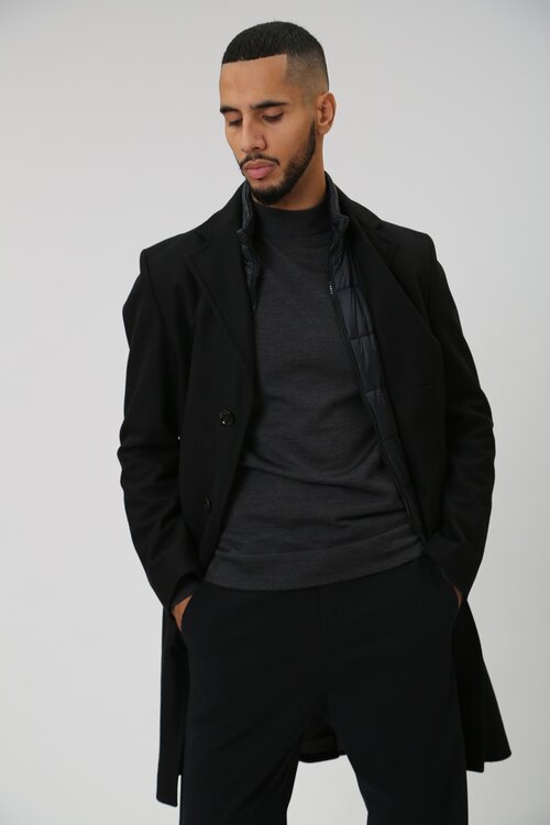 Пальто Strellson, размер 50, черный