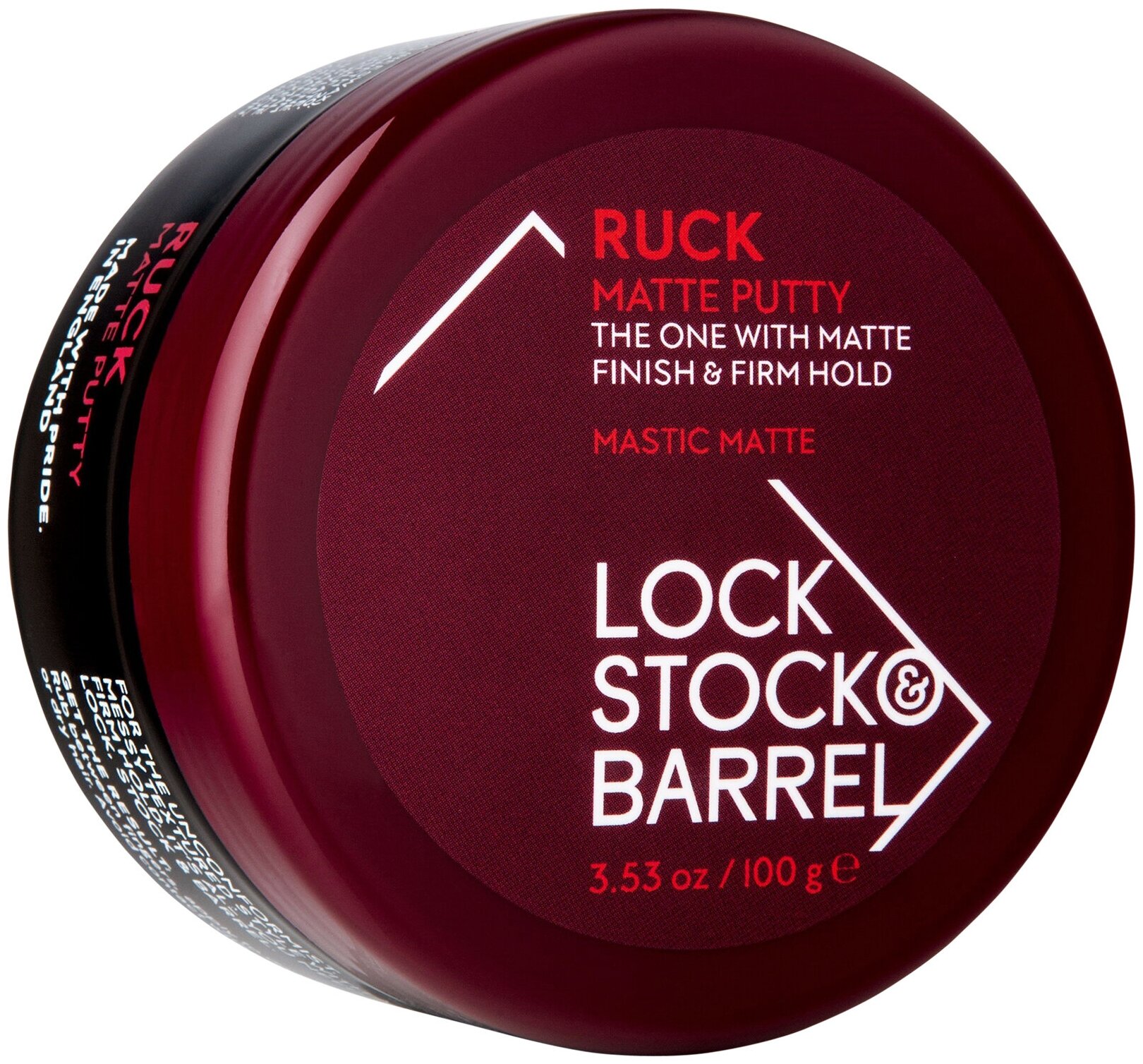 Lock Stock & Barrel Мастика Ruck Matte Putty, средняя фиксация, 100 г