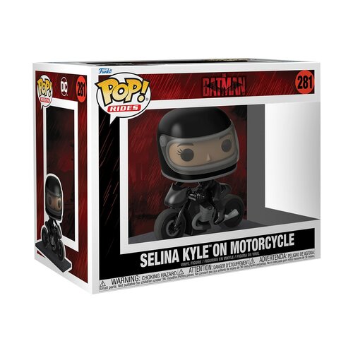 Фигурка Funko POP! Rides The Batman Selina Kyle on Motorcycle 59287 фигурка batman женщина кошка 6060653