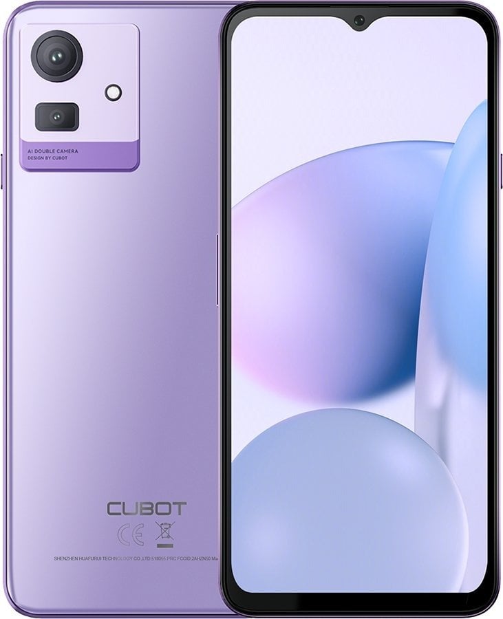 Смартфон CUBOT Note 50 8/256 ГБ, Dual nano SIM, Global, фиолетовый