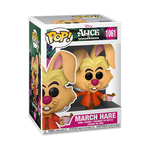 Фигурка Funko POP! Disney Alice in Wonderland 70th March Hare printio футболка с полной запечаткой женская alice in wonderland rock