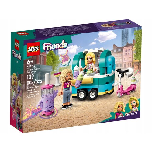 конструктор lego friends 41719 мобильный модный бутик Конструктор LEGO Friends 41733 Mobile Bubble Tea Shop, 109 дет.