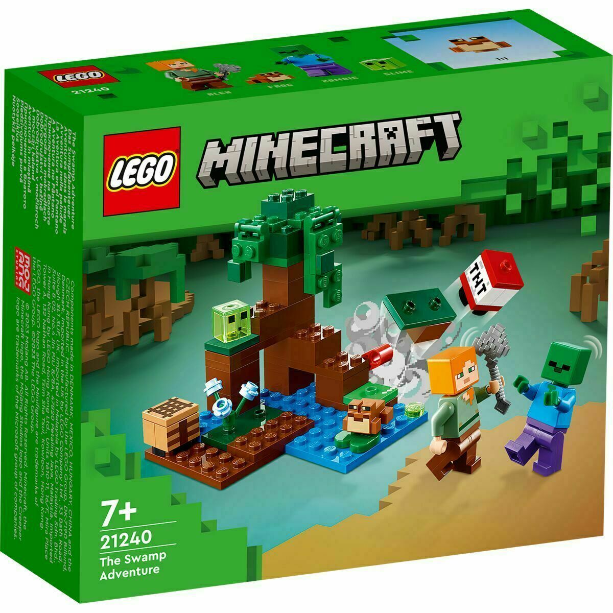 Конструктор LEGO ® Minecraft™ 21240 Болотное приключение