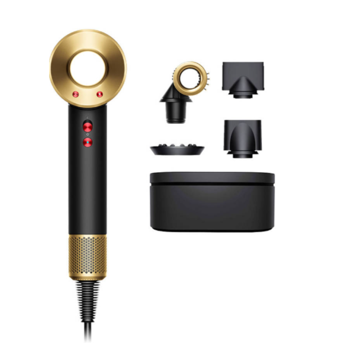 Фен Dyson Supersonic HD15 gift box HK, onyx/gold