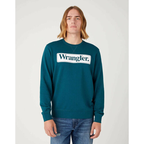 фото Лонгслив wrangler, размер xxl, зеленый