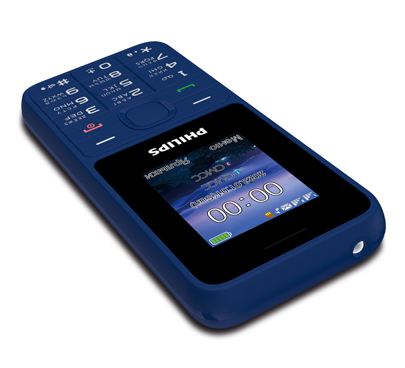 Сотовый телефон Philips XeniumE2125Blue