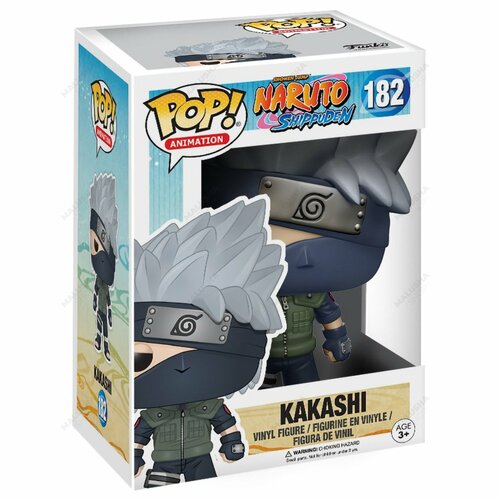 Фигурка Funko POP! Naruto Shippuden: Какаши 12450, 9.5 см 28cm naruto figures anime naruto shippuden grandista hatake kakashi shinobi relations pvc action figure collection model toy