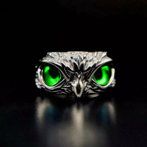 фото Кольцо радость, зеленый