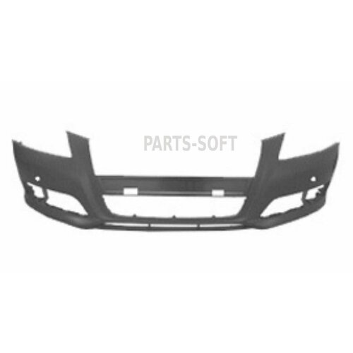 ISAM 1714112 бампер передн грунт С парктро 3ДВ AUDI A3 0608 - 0912 страна производства италия 13224₽