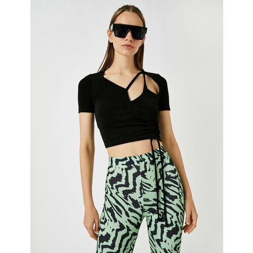 фото Футболка koton, размер m, черный