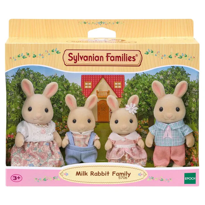 Игровой набор Sylvanian Families Milk Rabbit Family 5706