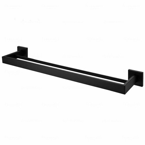 Полка для полотенец в ванную комнату Feramolli BL110, черный матовый