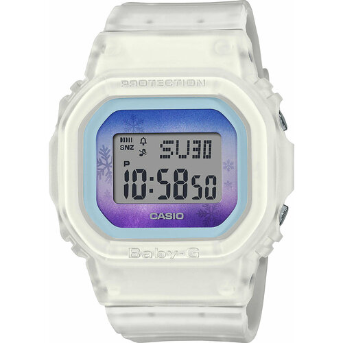 Наручные часы CASIO Baby-G BGD-560WL-7, белый, фиолетовый