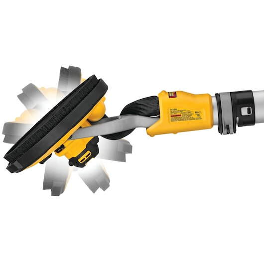 Аккумуляторная шлифовальная машина для стен DEWALT, 18 В, 225 мм, 1200 об/мин, без АКБ и ЗУ, - фото №13