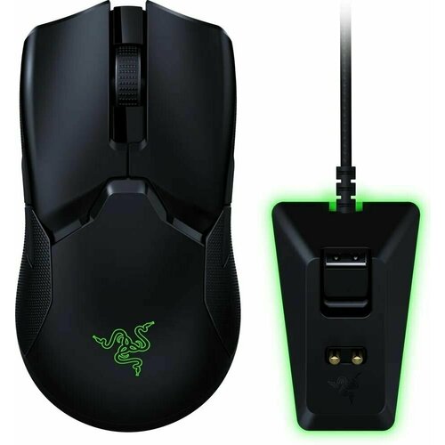 Беспроводная мышь Razer Viper Ultimate & Mouse Dock (черн) fashion case for razer viper 8k hz viper mini ultimate wired mouse cover storage box protection bag