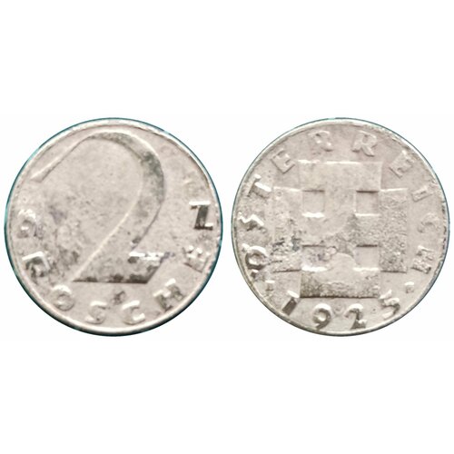 Австрия 2 гроша, 1925-1938 F