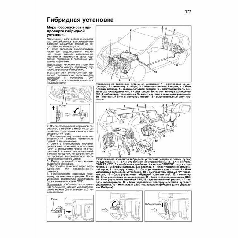 Toyota PRIUS. Модели 2003-2009 гг. Руководство по ремонту и техническому обслуживанию - фото №5
