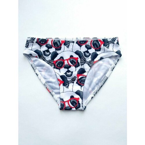 фото Плавки cabbage, размер 110, красный, черный