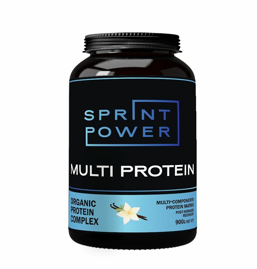 Мульти протеин Sprint Power со вкусом ванили, 900 г