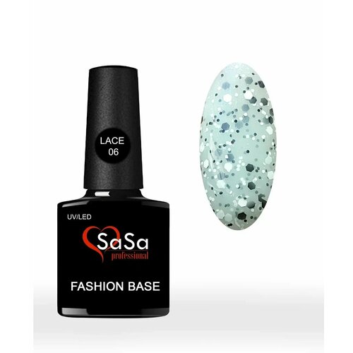 SaSa Цветная база Fashion Base LACE 06, 8 ml набор д творчества каррас стильный маникюр fashion м008