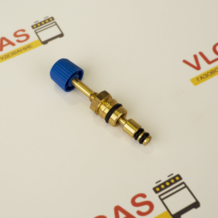 фото Кран клапан подпитки, подпиточный вентиль для газового котла Ariston Cares X 15 CF, 15 FF, 24 CF, 24 FF запчасти на котел Аристон