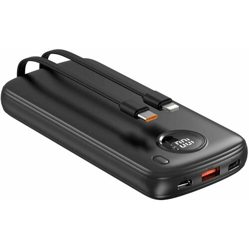 Внешний аккумулятор Power Bank TFN Power Uni PB-324 10000мAч черный tfn-pb-324-bk 2641₽