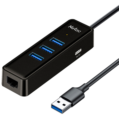 USB-концентратор Netac WF12 NT08WF12-30BK 1347₽