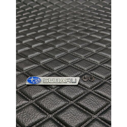 Авто лейбл Subaru металлический фигурный