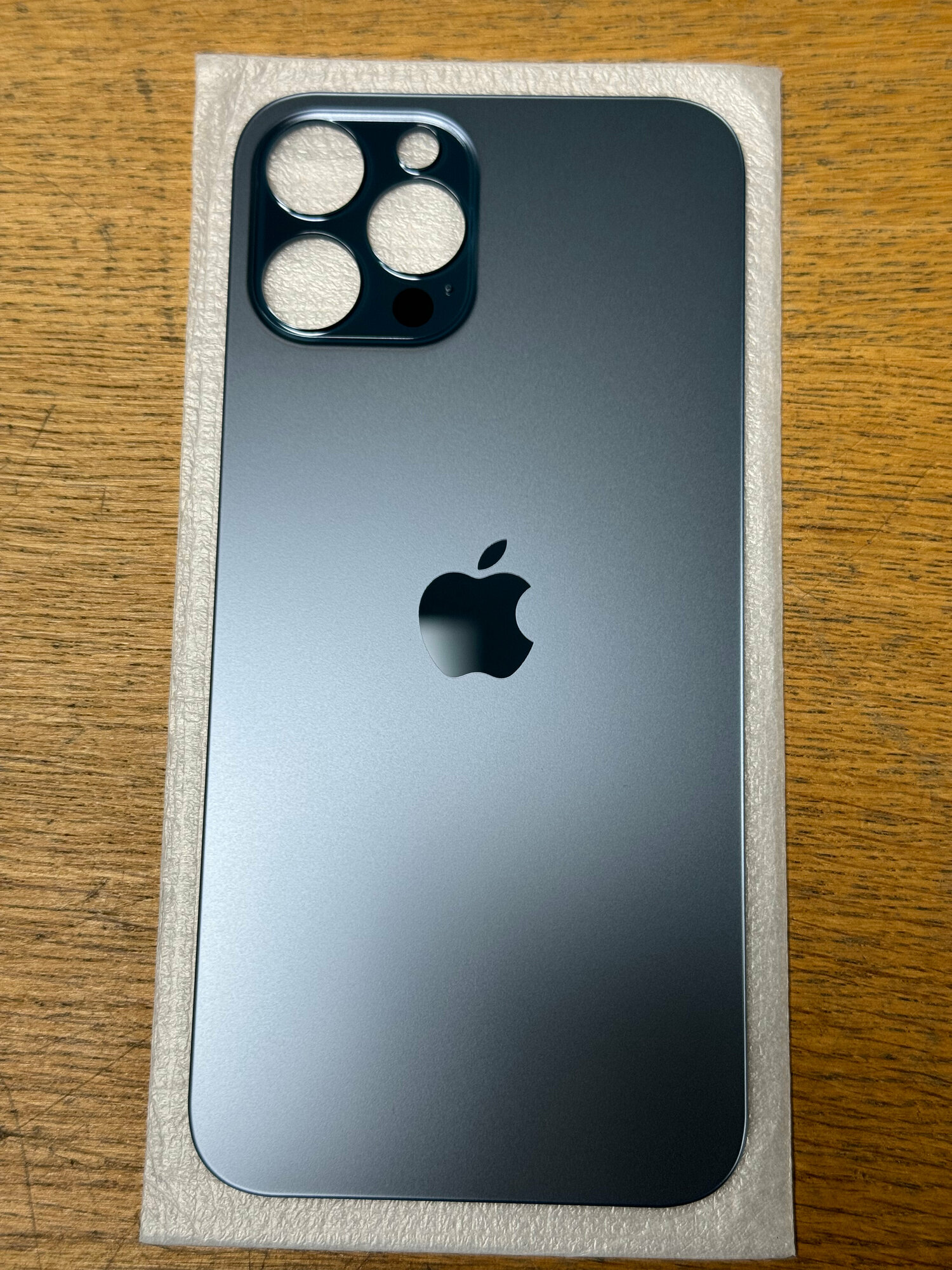 Заднее стекло для iPhone 12Pro Max Pacific Blue