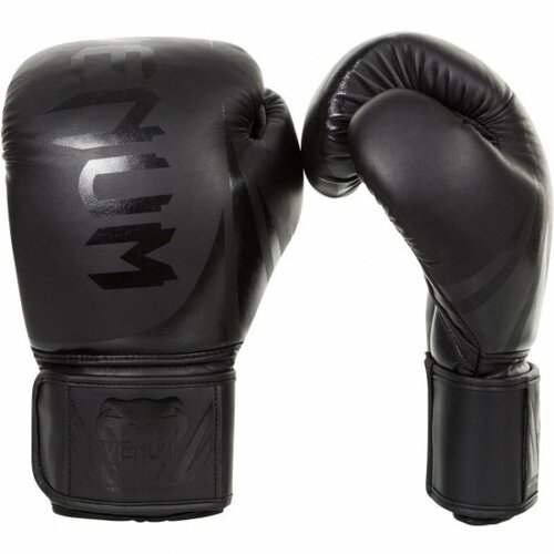 Боксерские перчатки тренировочные Venum Challenger 2.0 - Black/Black (12 oz) боксерские перчатки тренировочные venum impact black black 12 oz