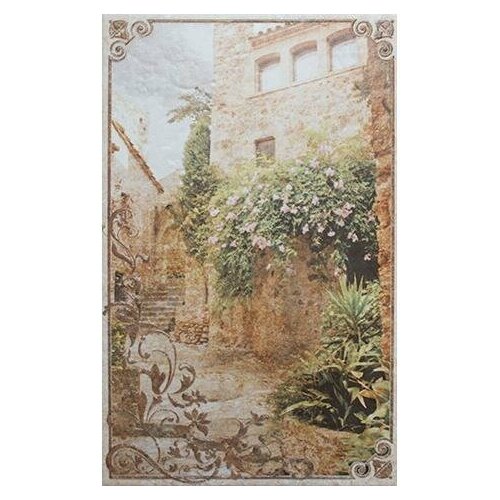 Керамическая плитка Gracia Ceramica Palermo beige 04 Декор 25x40 (цена за 20 шт)