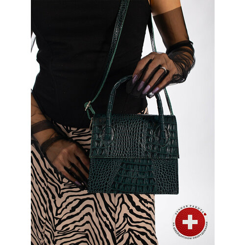 фото Сумка кросс-боди , зеленый loran rouge