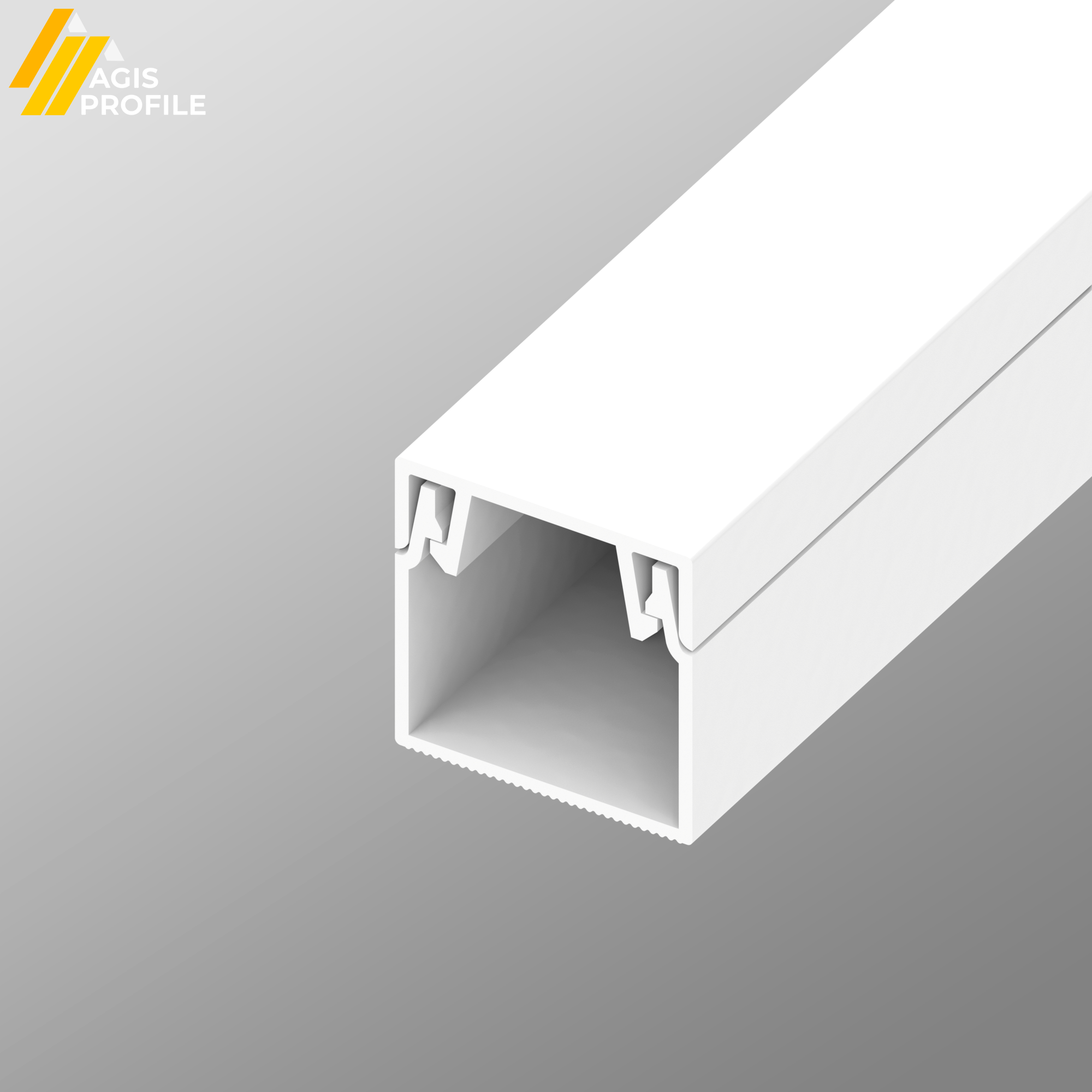 фото Кабель-канал ПВХ Agis Profile 16х16 мм Белый (10 м./уп.)