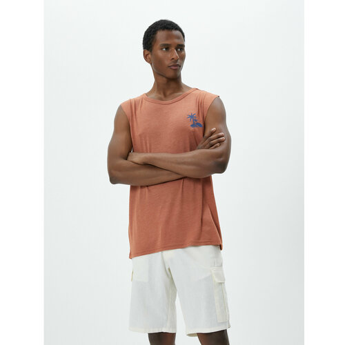 фото Майка koton, размер l, оранжевый