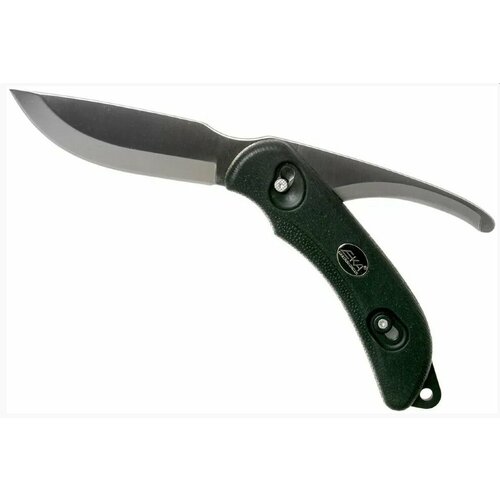 фото Нож перевертыш eka swedblade (swingblade) g4, цвет черный, сталь sandvik
