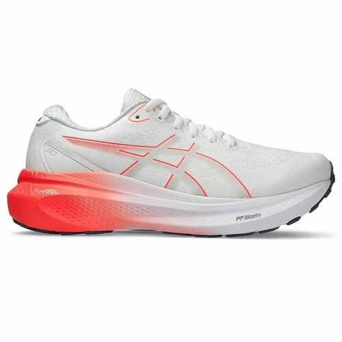 фото Кроссовки asics, размер us 11,5; uk 10,5; eur 46; 29 см, белый, оранжевый