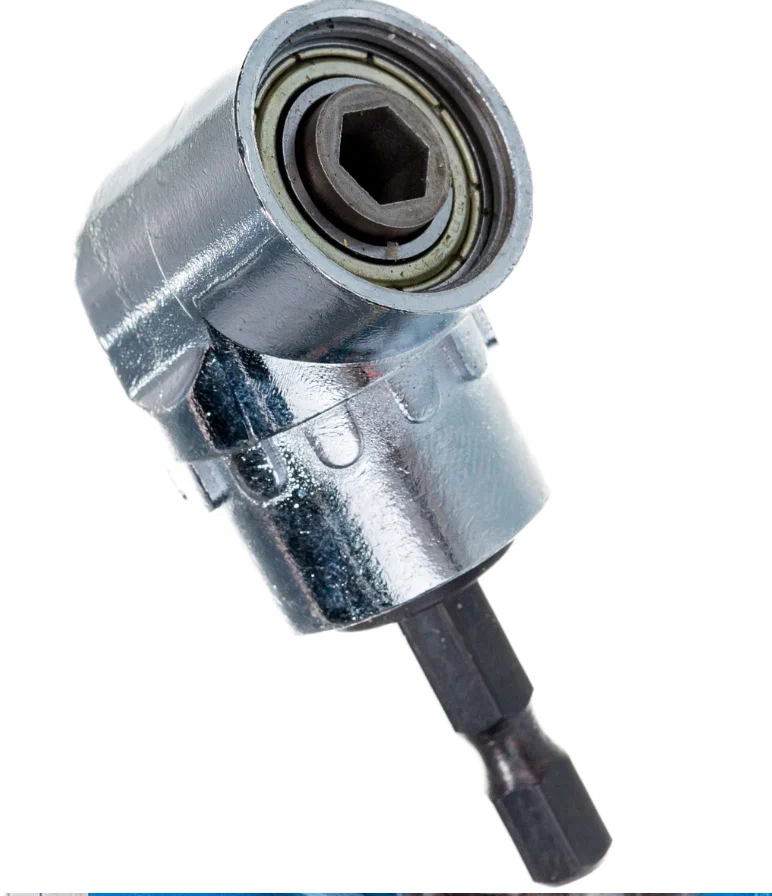 фото Адаптер угловой для дрели Насадка угловая для шуруповерта, бит