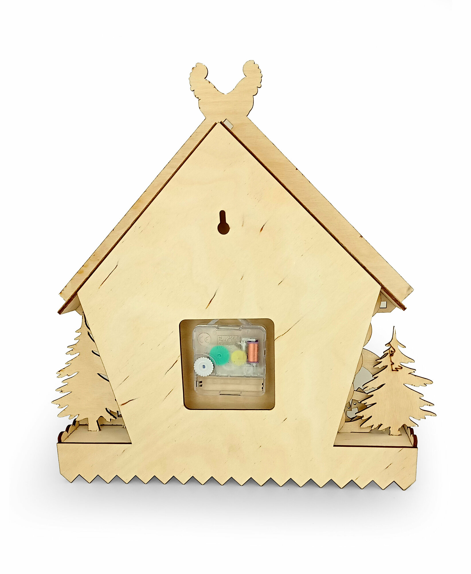 Сборная модель - Часы - Избушка — фото 1