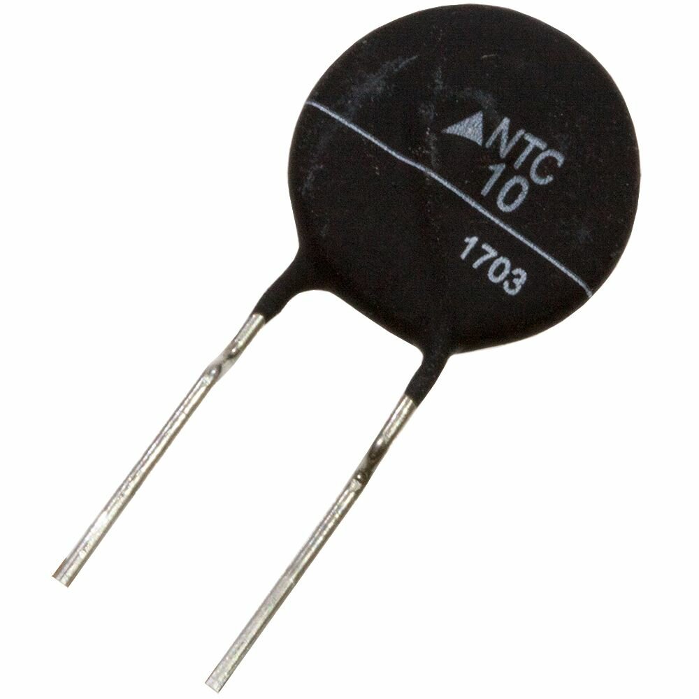 5шт Термистор (терморезистор) NTC 10D-9 10E 2A 9ММ